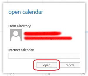 03. Open the Organization Calendar